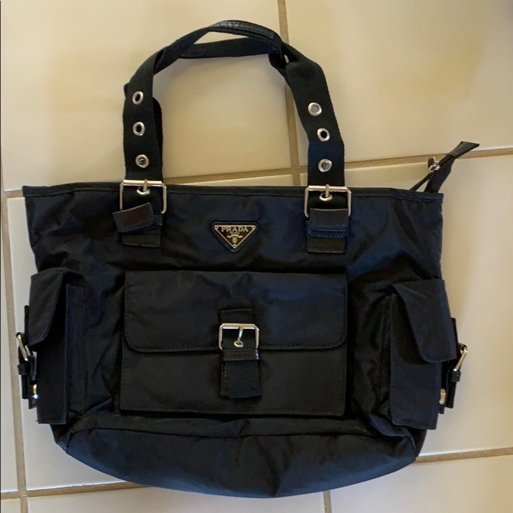 IMITATION PRADA Tote Bag Black NEW WITHOUT TAGS